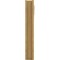 Ekena Millwork 5 1/2-in W x 26-in D x 38-in H Funston Slat Rough Cedar Woodgrain TimberThane Outlooker, Primed Tan OUTUR055X26X38FST24RCPR - alternate 3